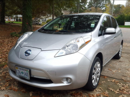 Nissan LEAF 2015 S+ 39 551 Km – Seulement 16 871 $ avec la subvention – DISPONIBLE